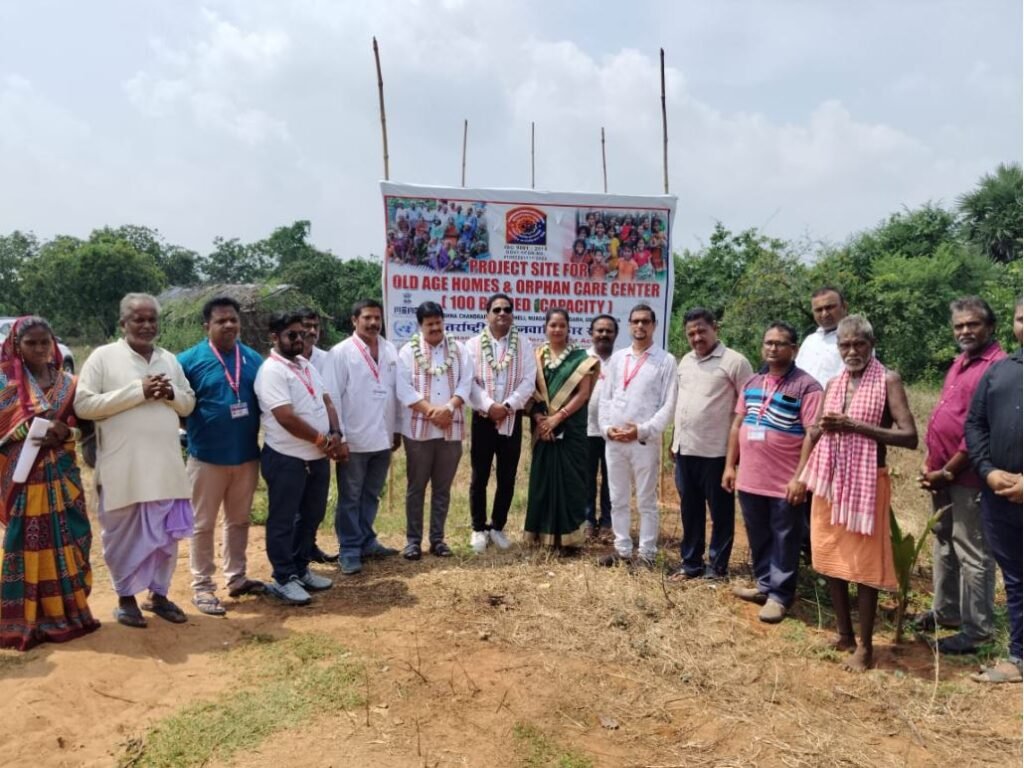 ୧୦୦ଶଯ୍ୟା ବିଶିଷ୍ଟ ଅନାଥ ଆଶ୍ରମ ଗୃହର ଭୂମି ପରିଦର୍ଶନ।
